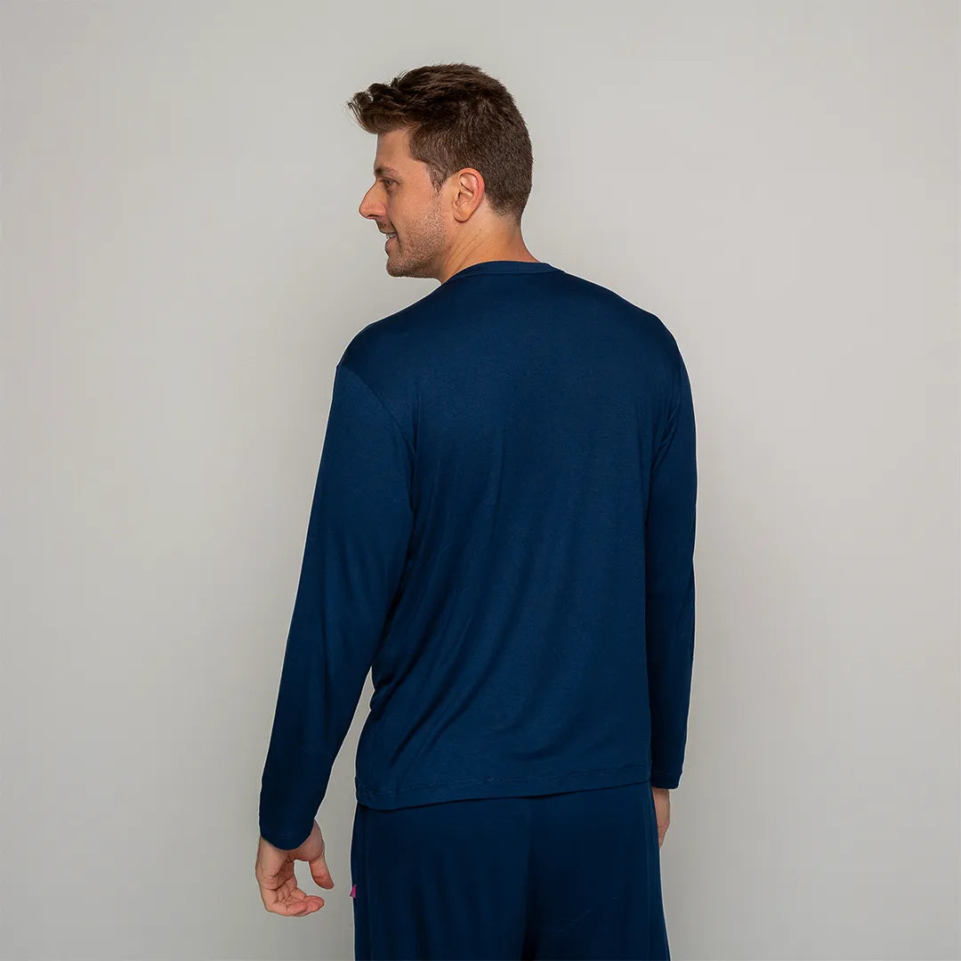 Camiseta Manga Longa Masculino Comfty®