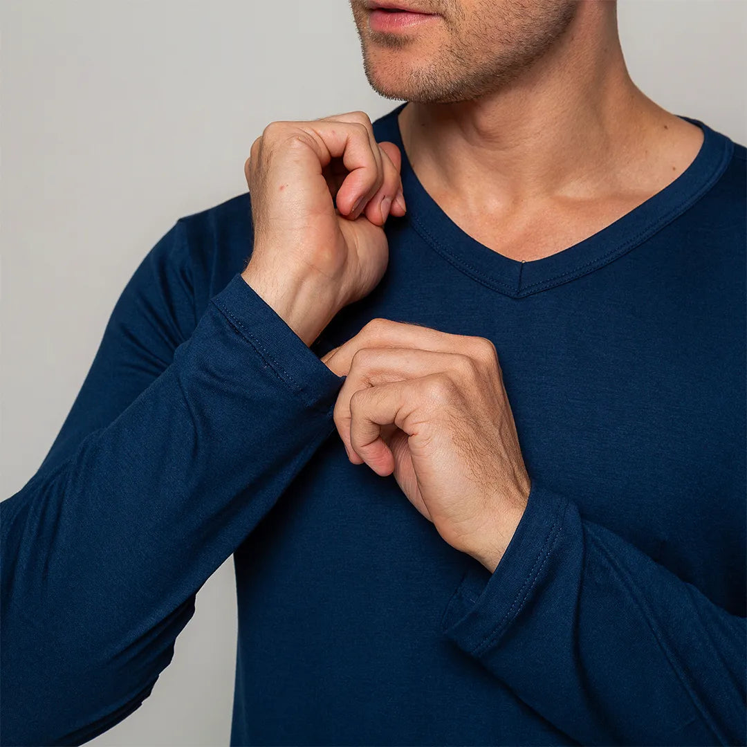 Camiseta Manga Longa Masculino Comfty®