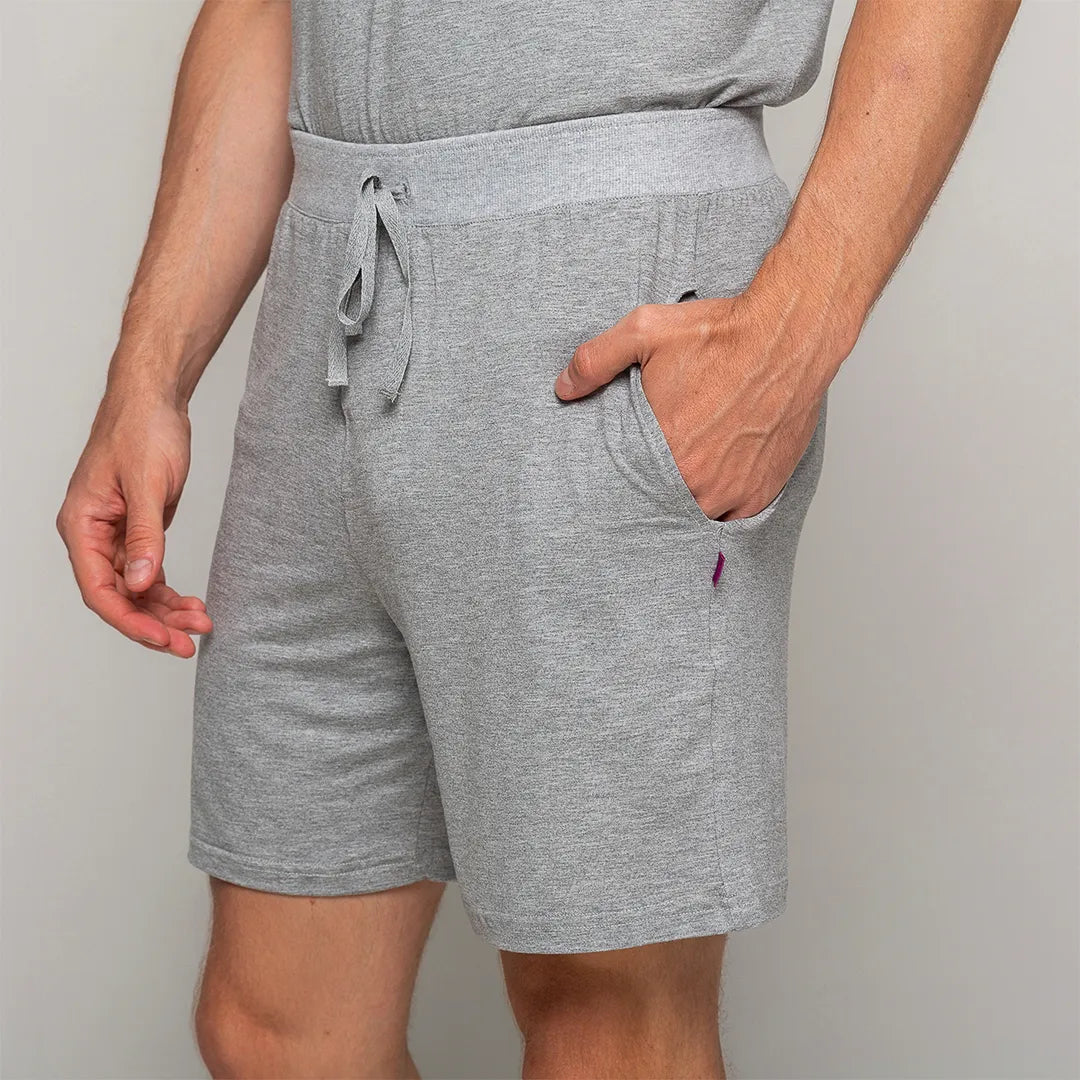 Pijama Masculino Comfty® (Camiseta Manga Curta + Samba Canção)