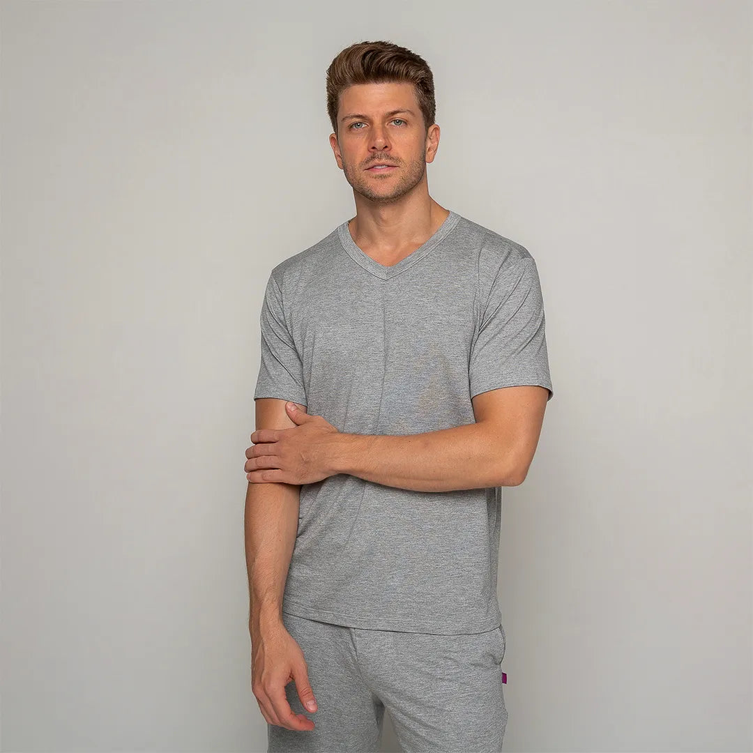 Camiseta Manga Curta Masculino Comfty®