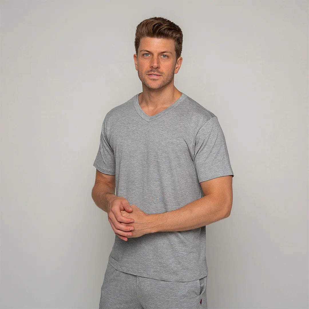 Camiseta Manga Curta Masculino Comfty®