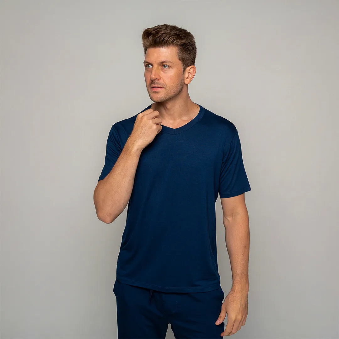 Camiseta Manga Curta Masculino Comfty®