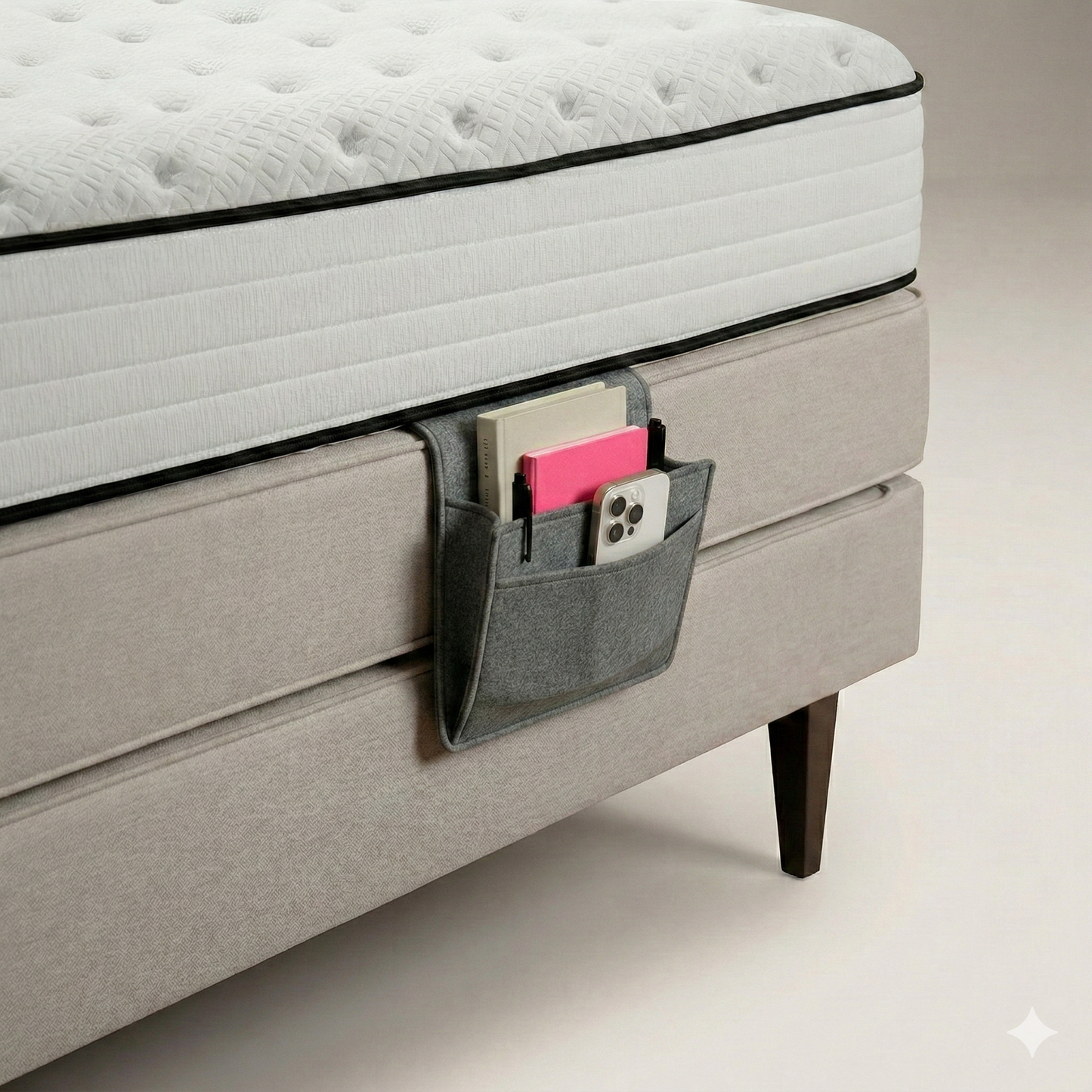 Kit com 4 Bedsac™ Organizador de Cabeceira