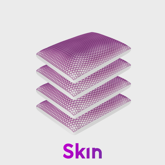 Kit com 4 Travesseiros IWS Skin®  - Skincare Enquanto Dorme