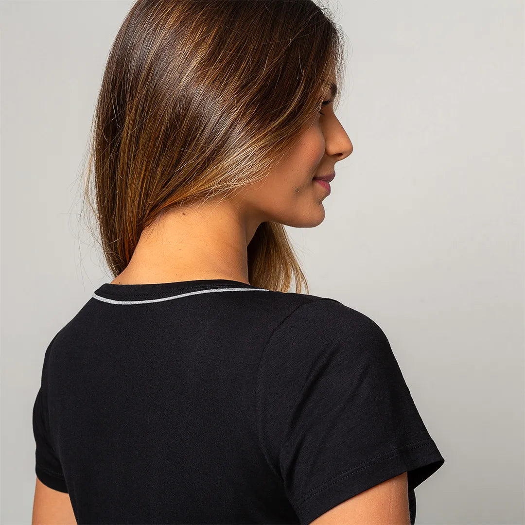 Camiseta Manga Curta Feminino Comfty®