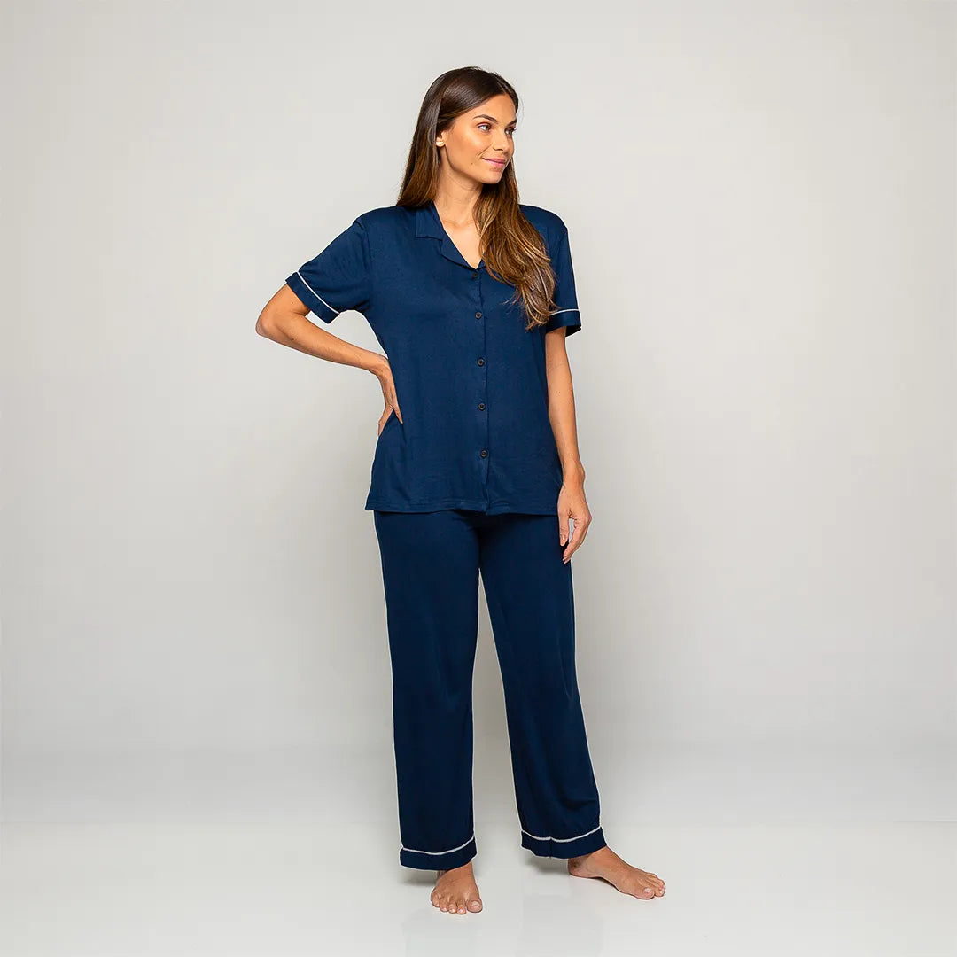Camisa Manga Curta Feminino Comfty®