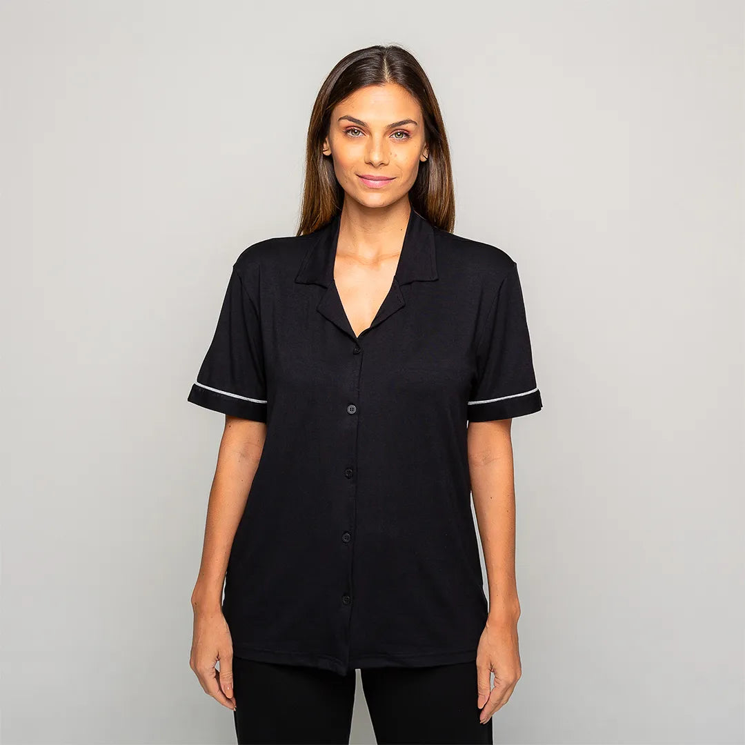 Camisa Manga Curta Feminino Comfty®