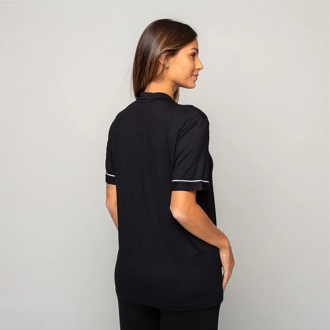 Camisa Manga Curta Feminino Comfty®