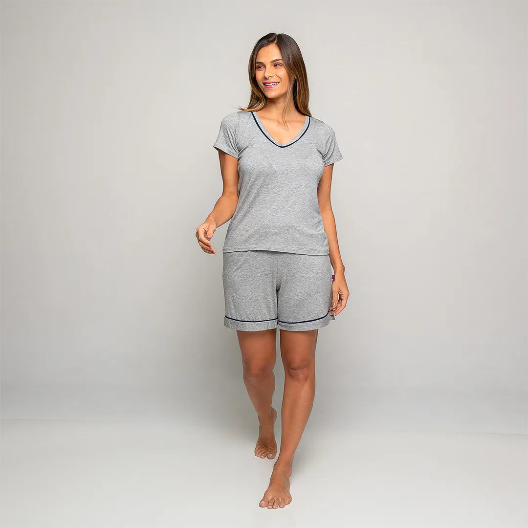 Camiseta Manga Curta Feminino Comfty®