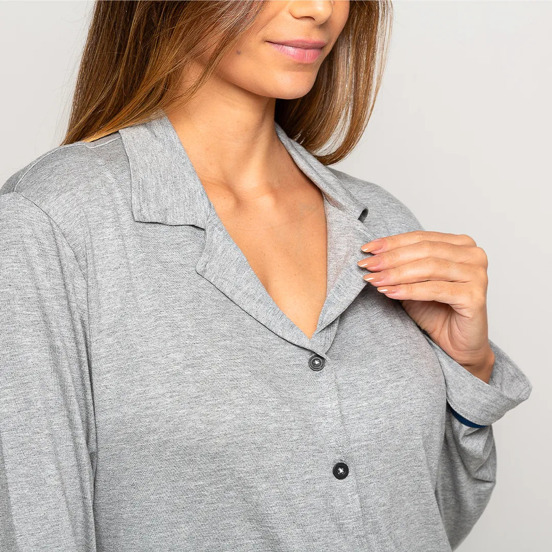Camisa Manga Longa Feminino Comfty®