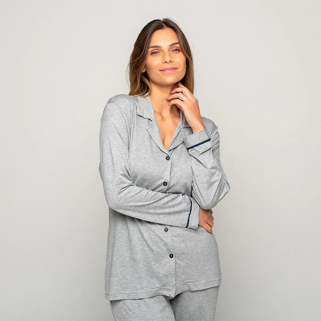 Camisa Manga Longa Feminino Comfty®