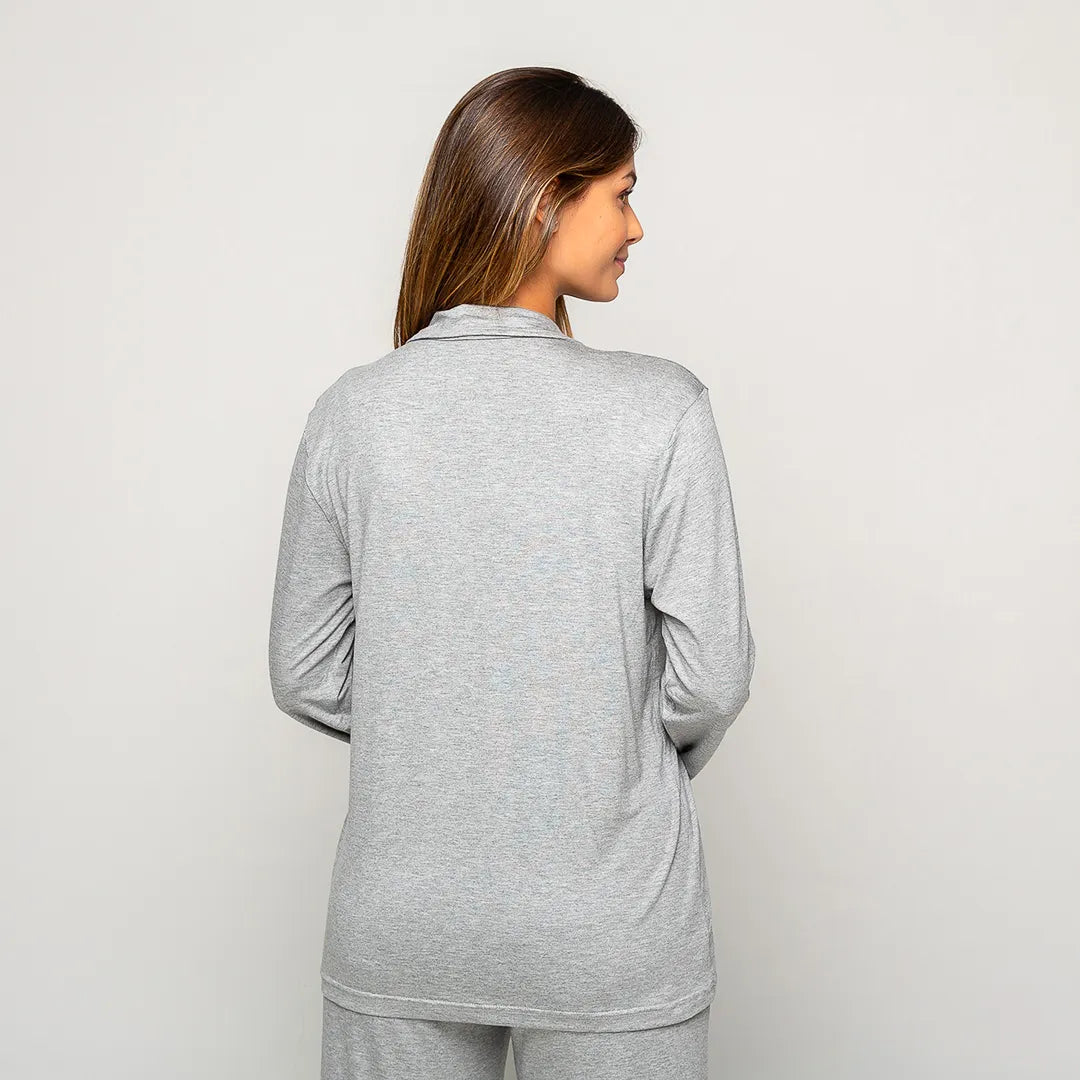 Camisa Manga Longa Feminino Comfty®