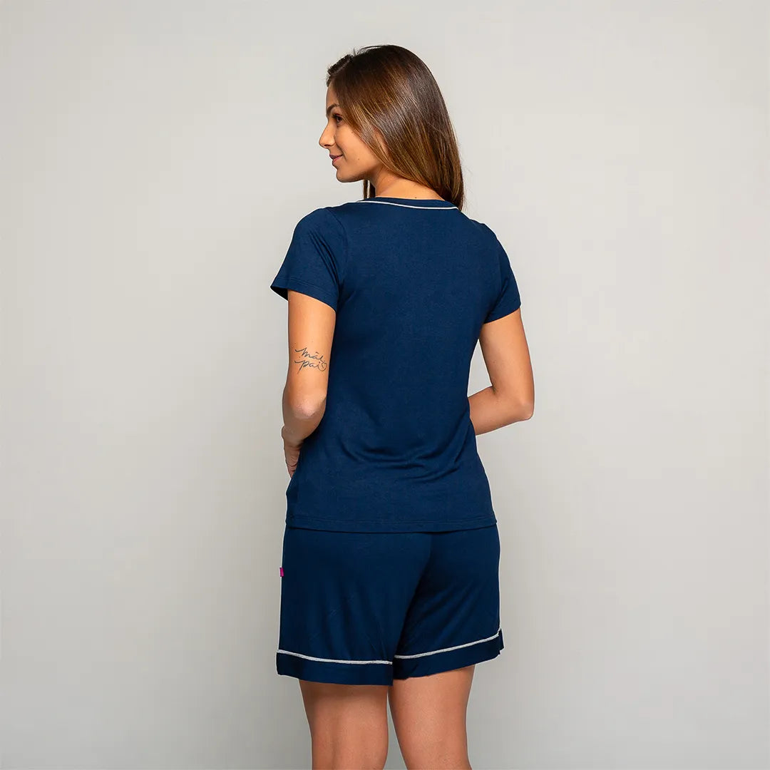 Camiseta Manga Curta Feminino Comfty®