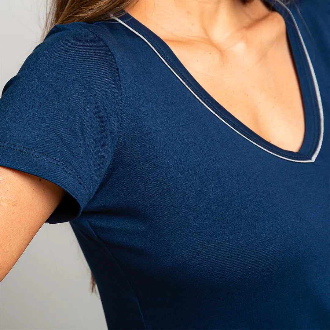 Camiseta Manga Curta Feminino Comfty®