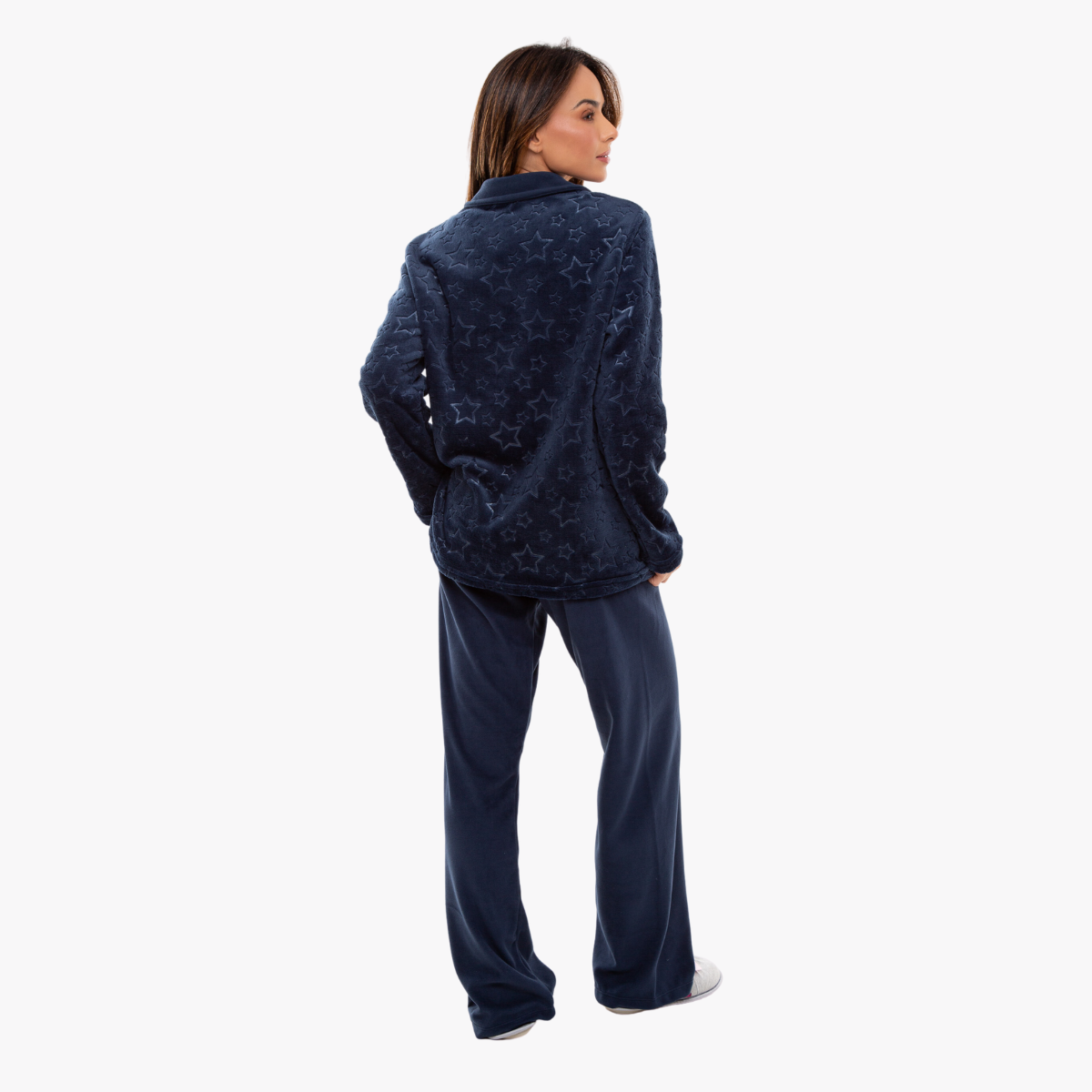 Pijama Feminino IWS Longo Fleece