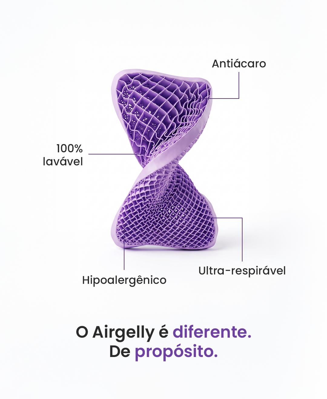 Travesseiro IWS Airgelly® 2.0