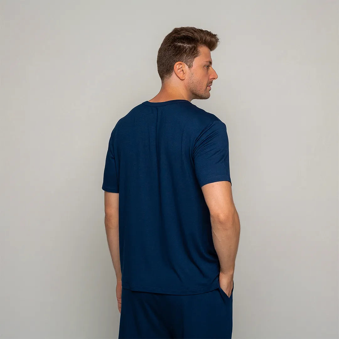 Camiseta Manga Curta Masculino Comfty®