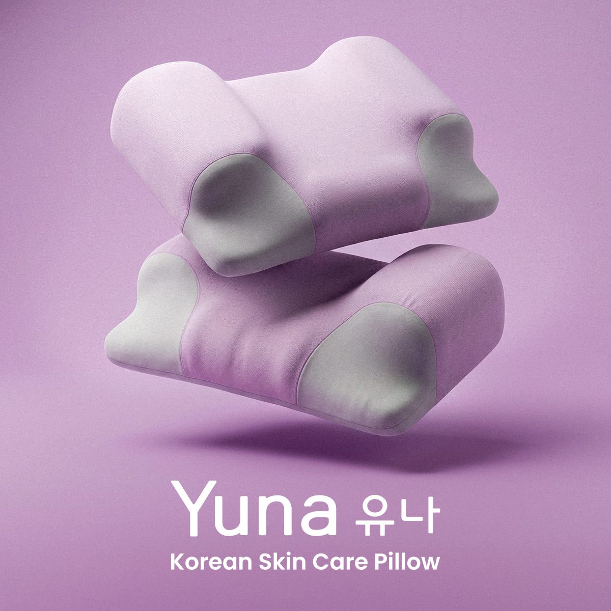 Pré-Venda - Kit com 2 Yuna Korean Skin Care Pillow