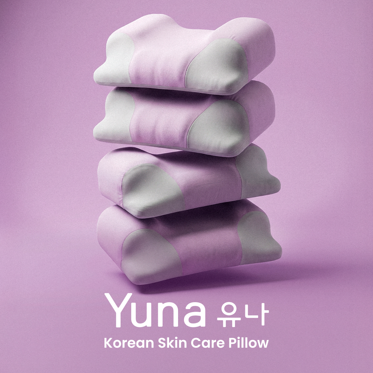 Pré-Venda - Kit com 4 Yuna Korean Skin Care Pillow