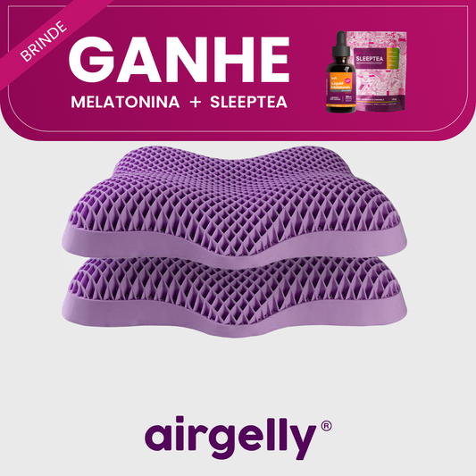 Kit com 2 Travesseiros IWS Airgelly® 2.0