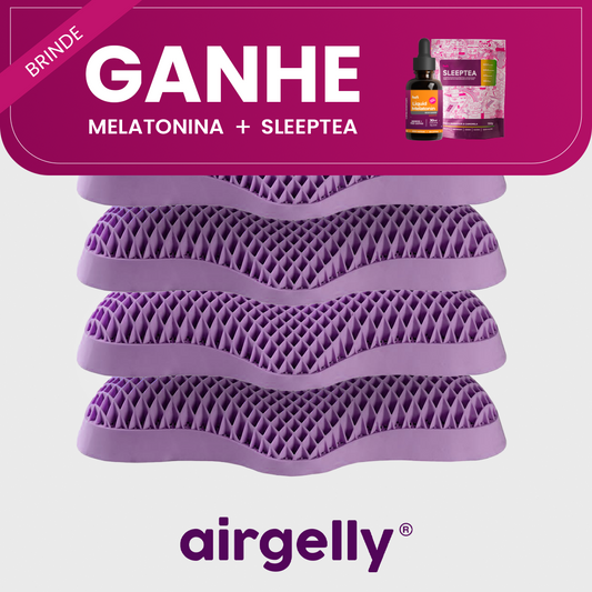 Kit com 4 Travesseiros IWS Airgelly® 2.0