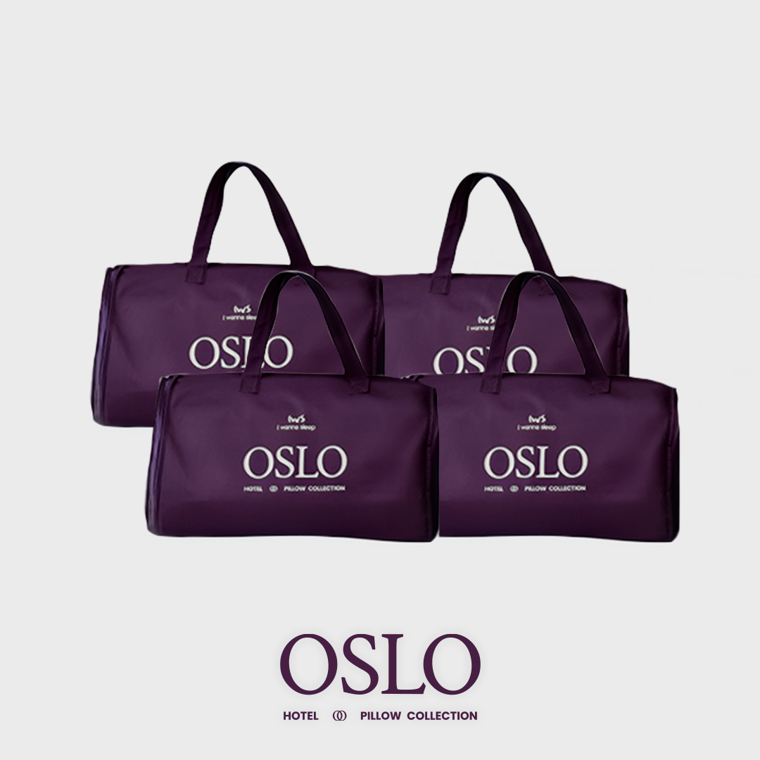 Kit 4 Travesseiros IWS Oslo Hotel Pillow Collection™ (8 und.)