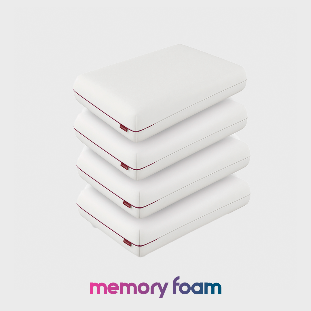 Kit com 4 Travesseiros IWS Memory Foam Original®