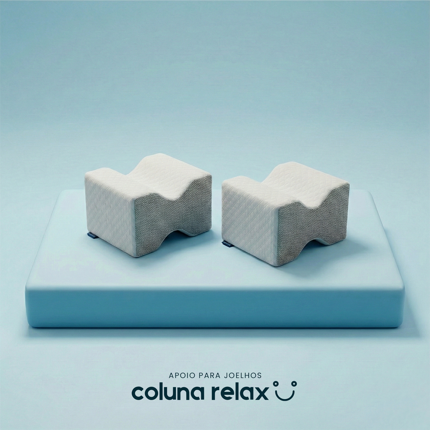Kit 2x Travesseiro Apoio de Joelhos Coluna Relax® :)