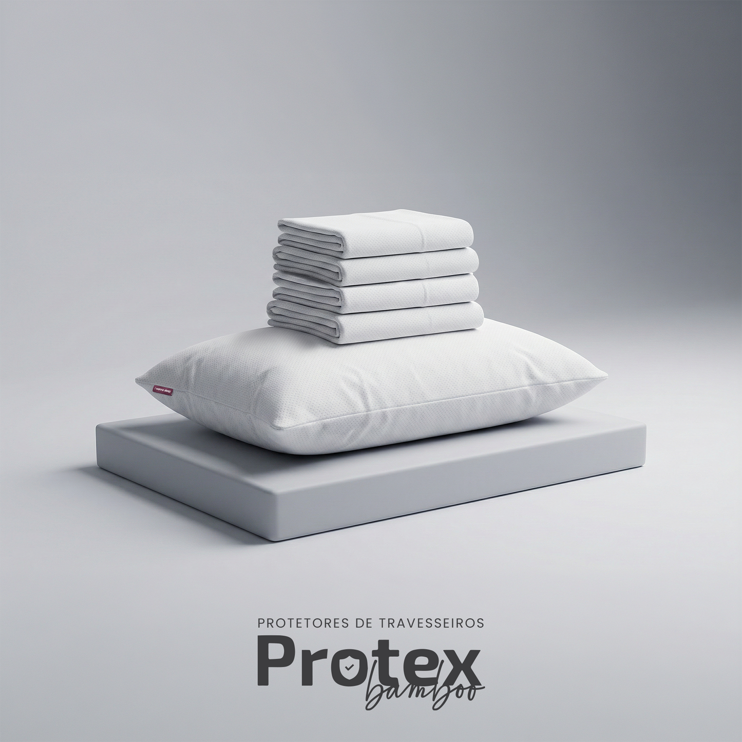 Kit 4 Protetores de Travesseiros Protex Bamboo ™
