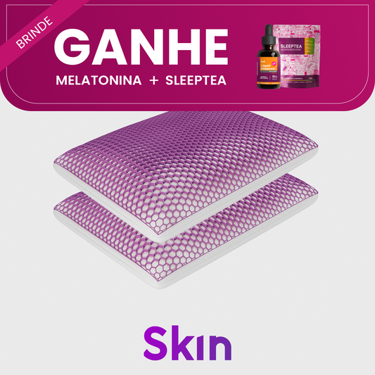 Kit com 2 Travesseiros IWS Skin®  - Skincare Enquanto Dorme