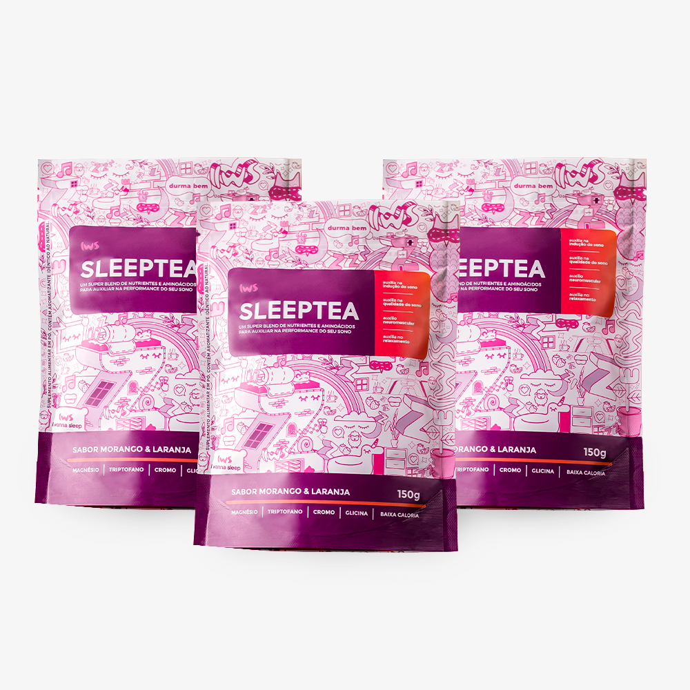 Kit 03 Sleeptea® IWS - Morango e Laranja