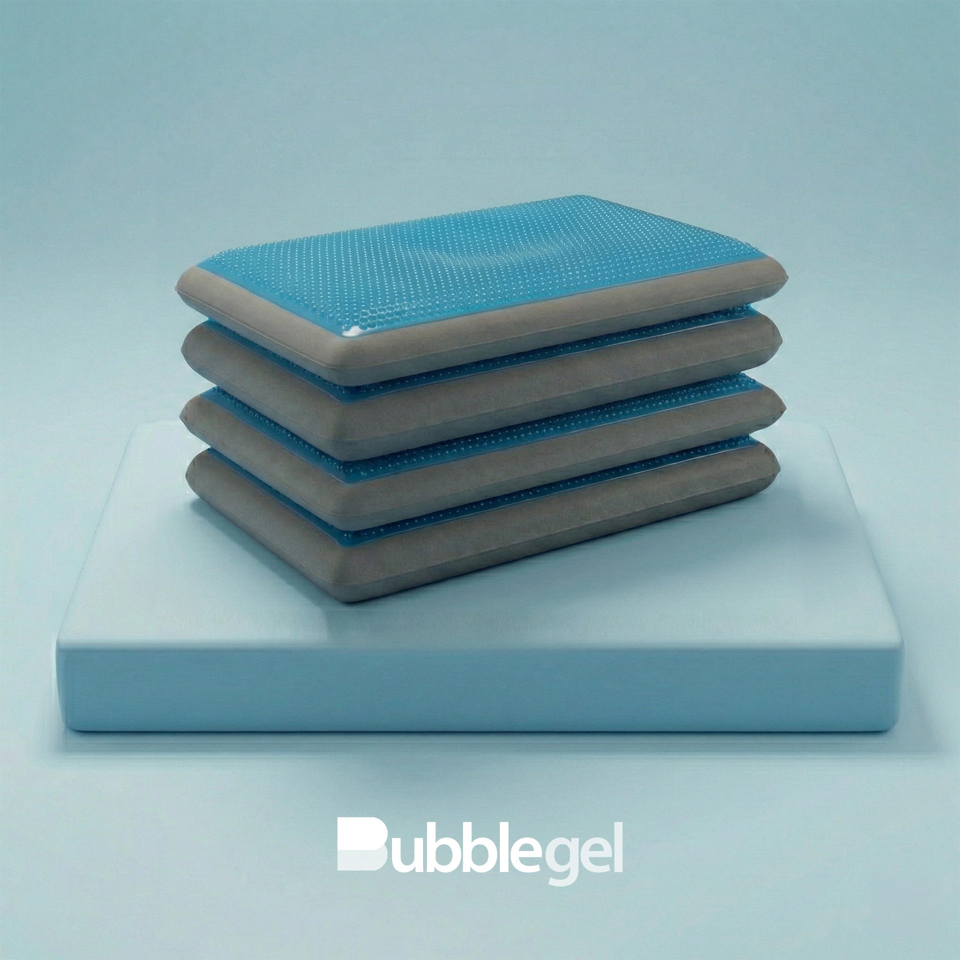 Kit com 4 Travesseiros IWS Bubble Gel®