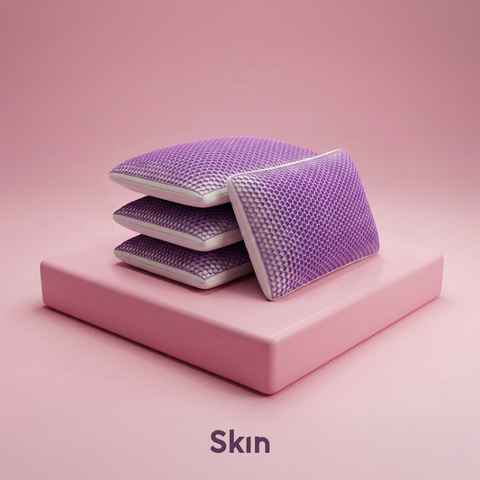 Kit com 4 Travesseiros IWS Skin®  - Skincare Enquanto Dorme