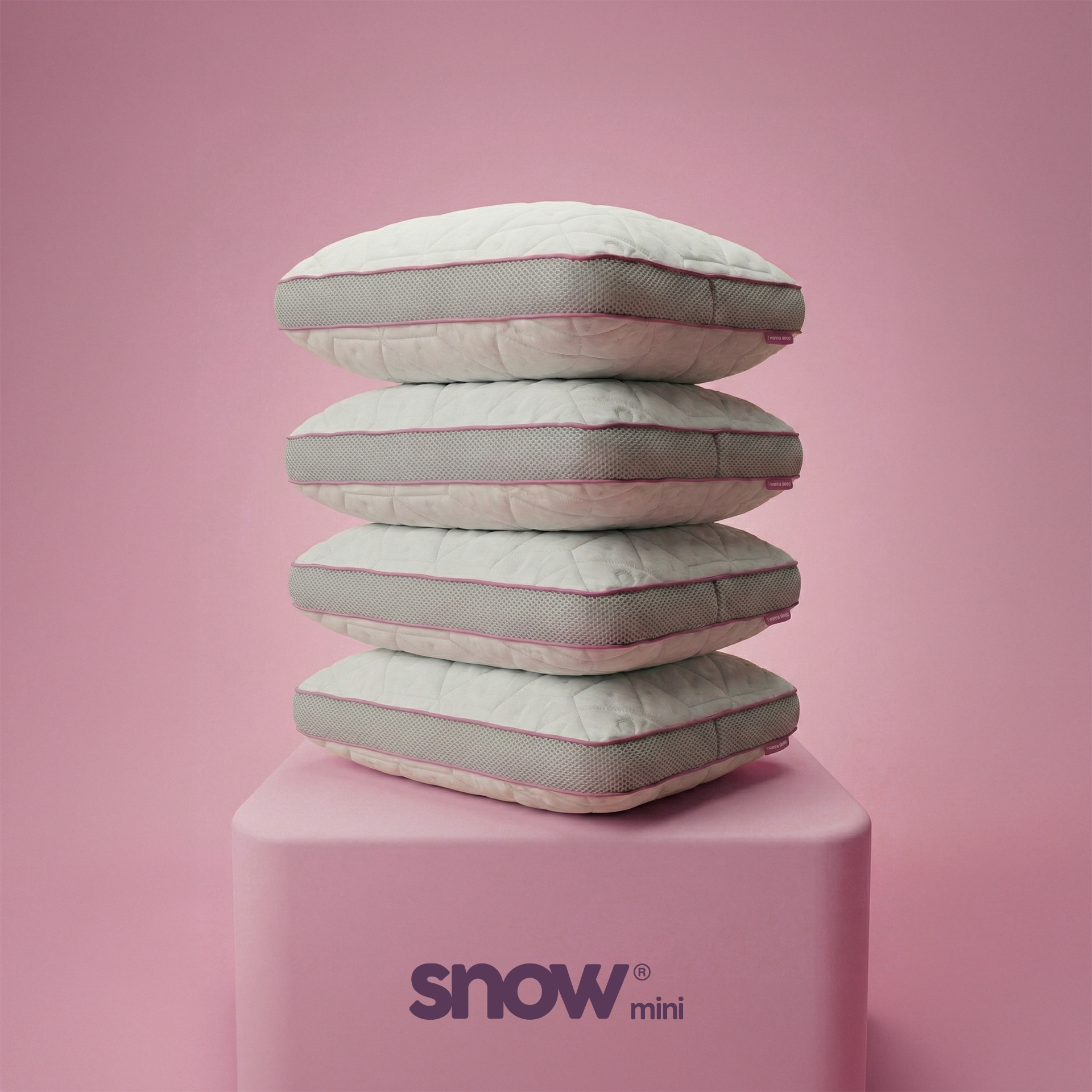 Kit com 4 Travesseiros IWS Snow® Mini