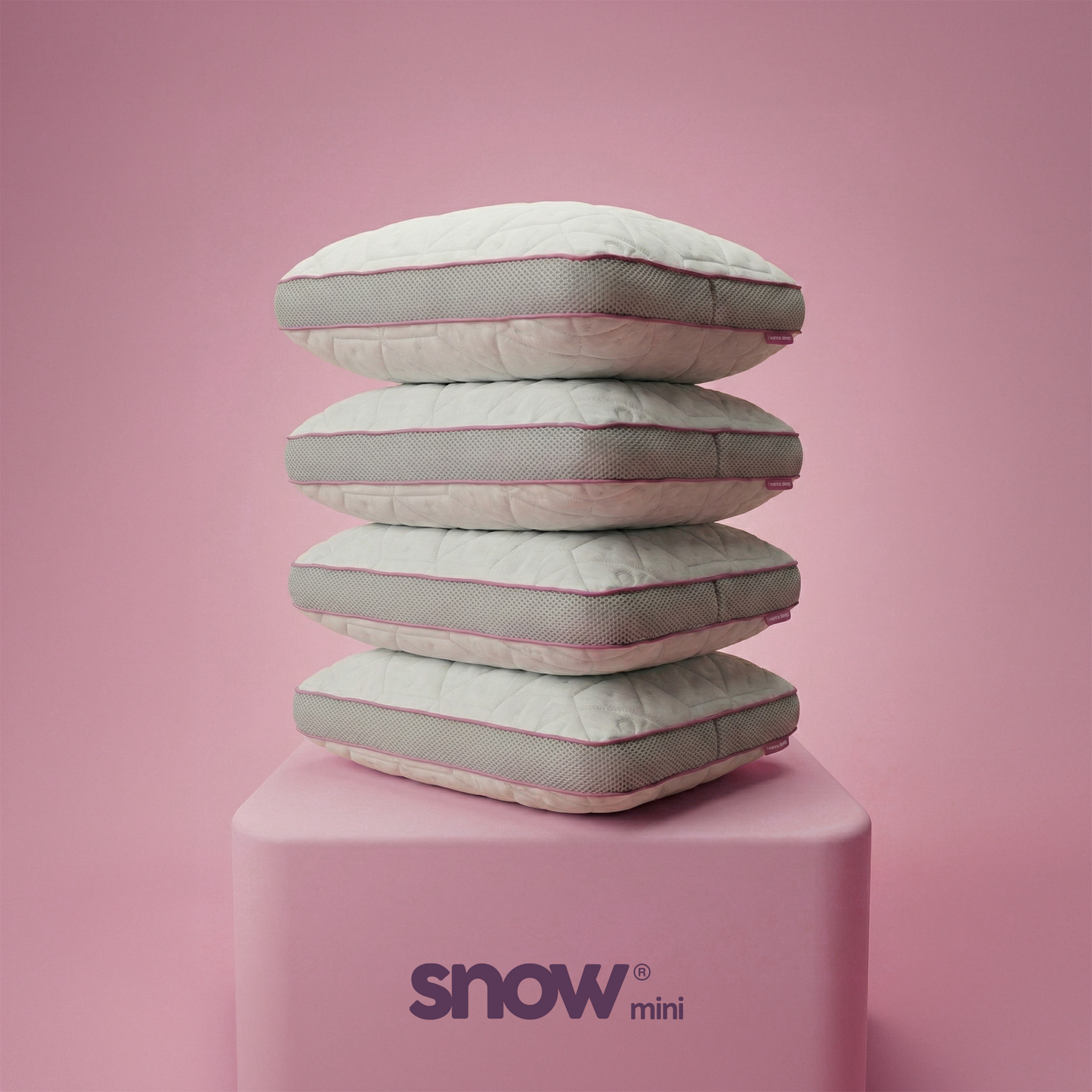 Kit com 4 Travesseiros IWS Snow® Mini