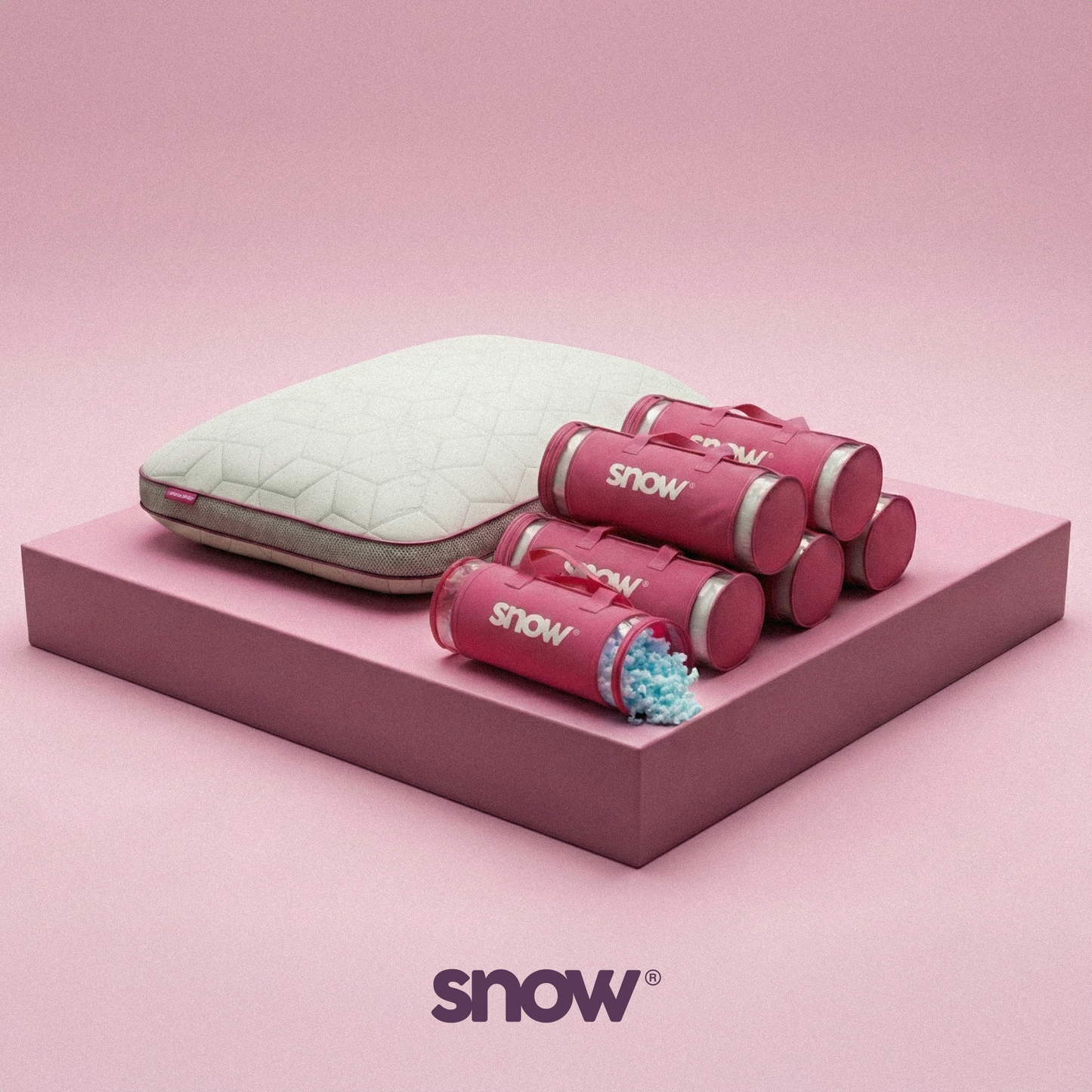 Kit com 6 Travesseiros IWS Snow®