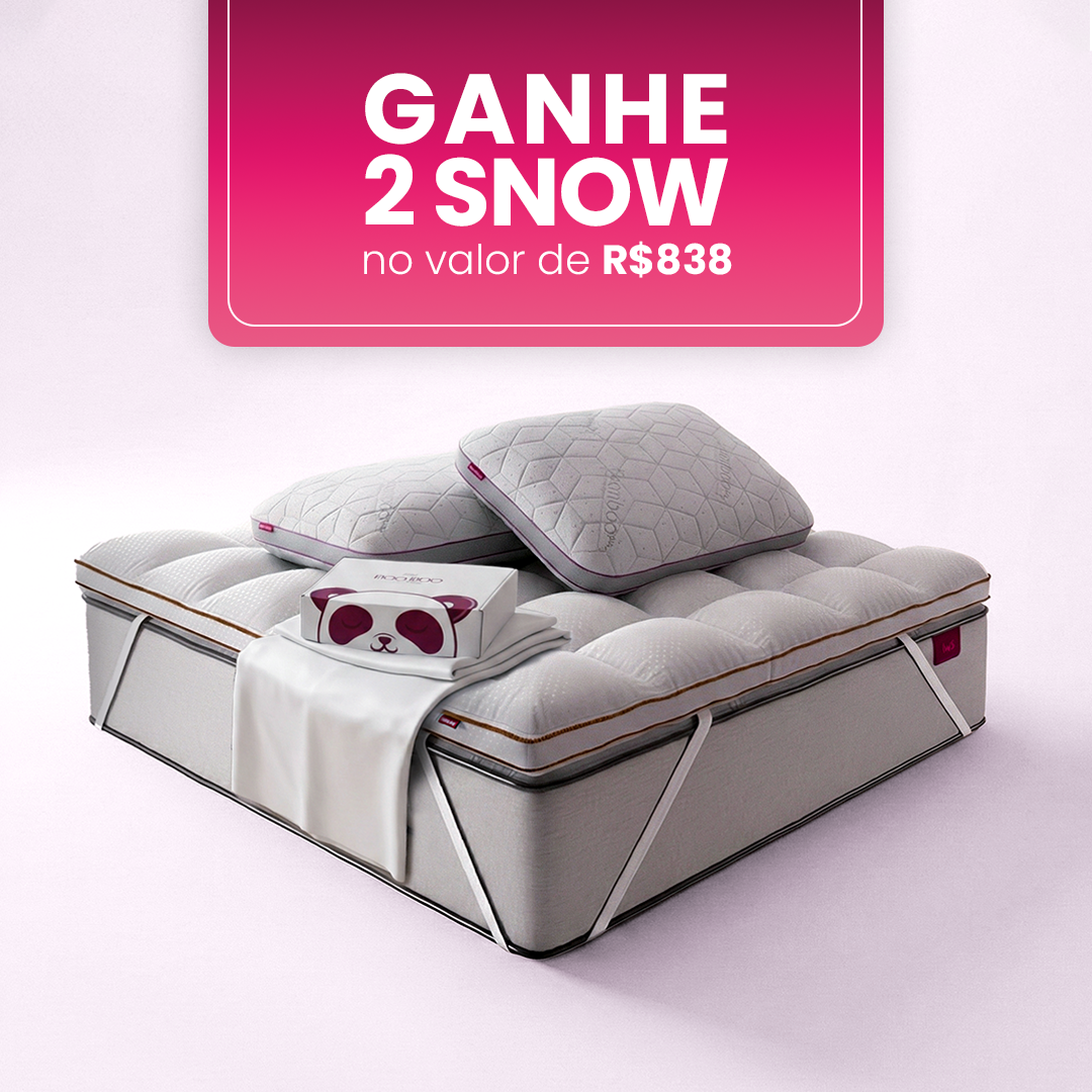 Kit Cama de Hotel 5 Estrelas - Pillow Top Magnum + Bao Bao