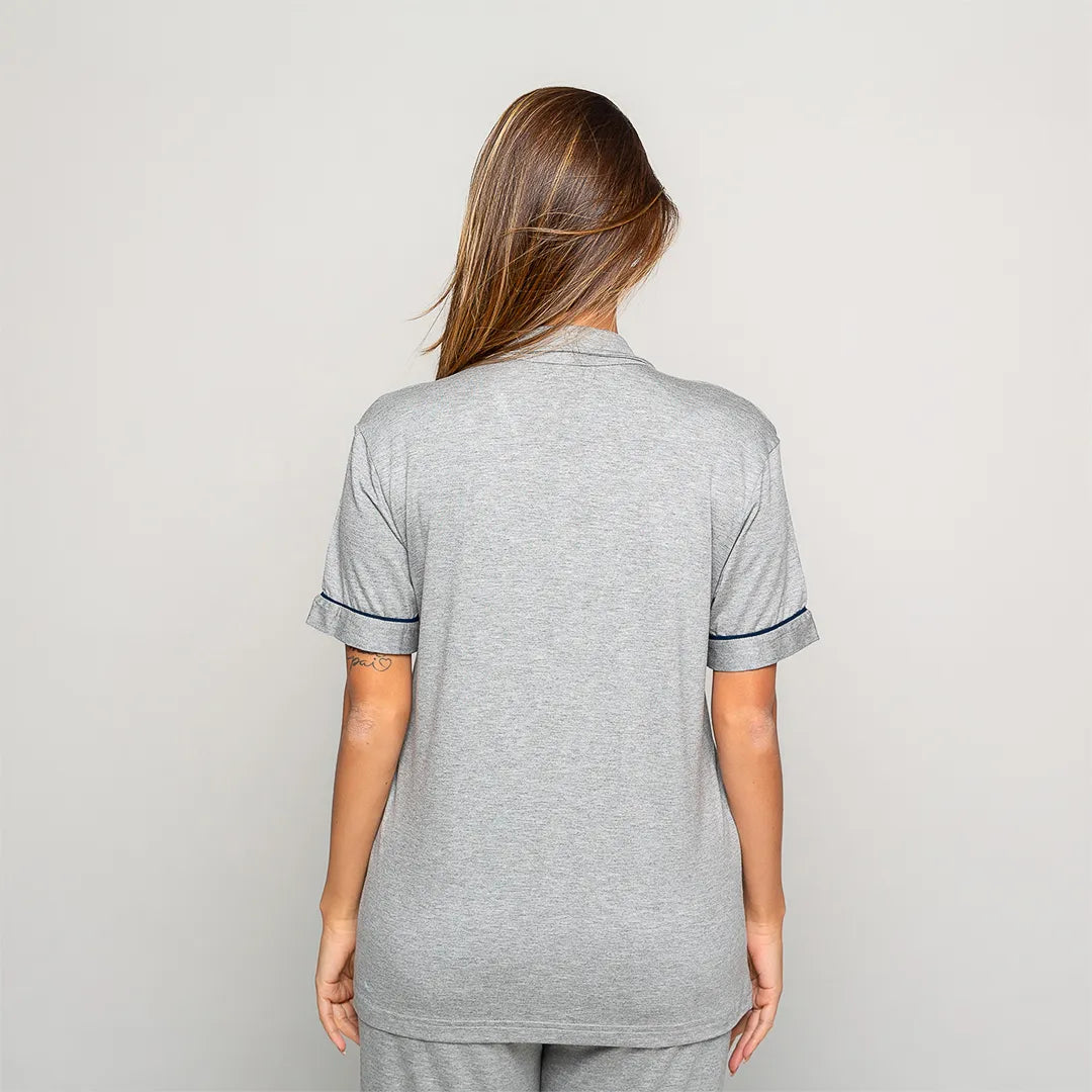 Camisa Manga Curta Feminino Comfty®