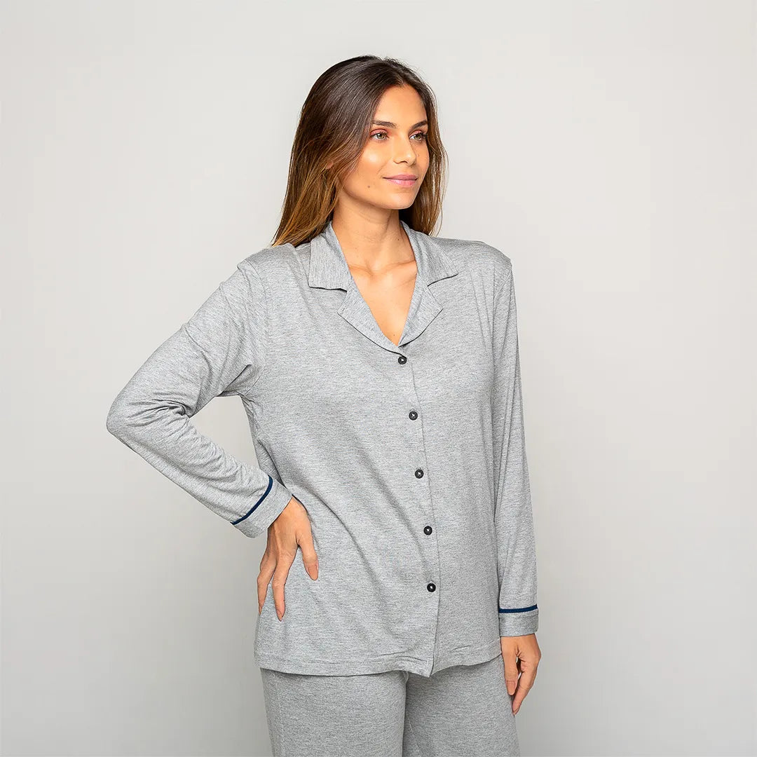 Camisa Manga Longa Feminino Comfty®