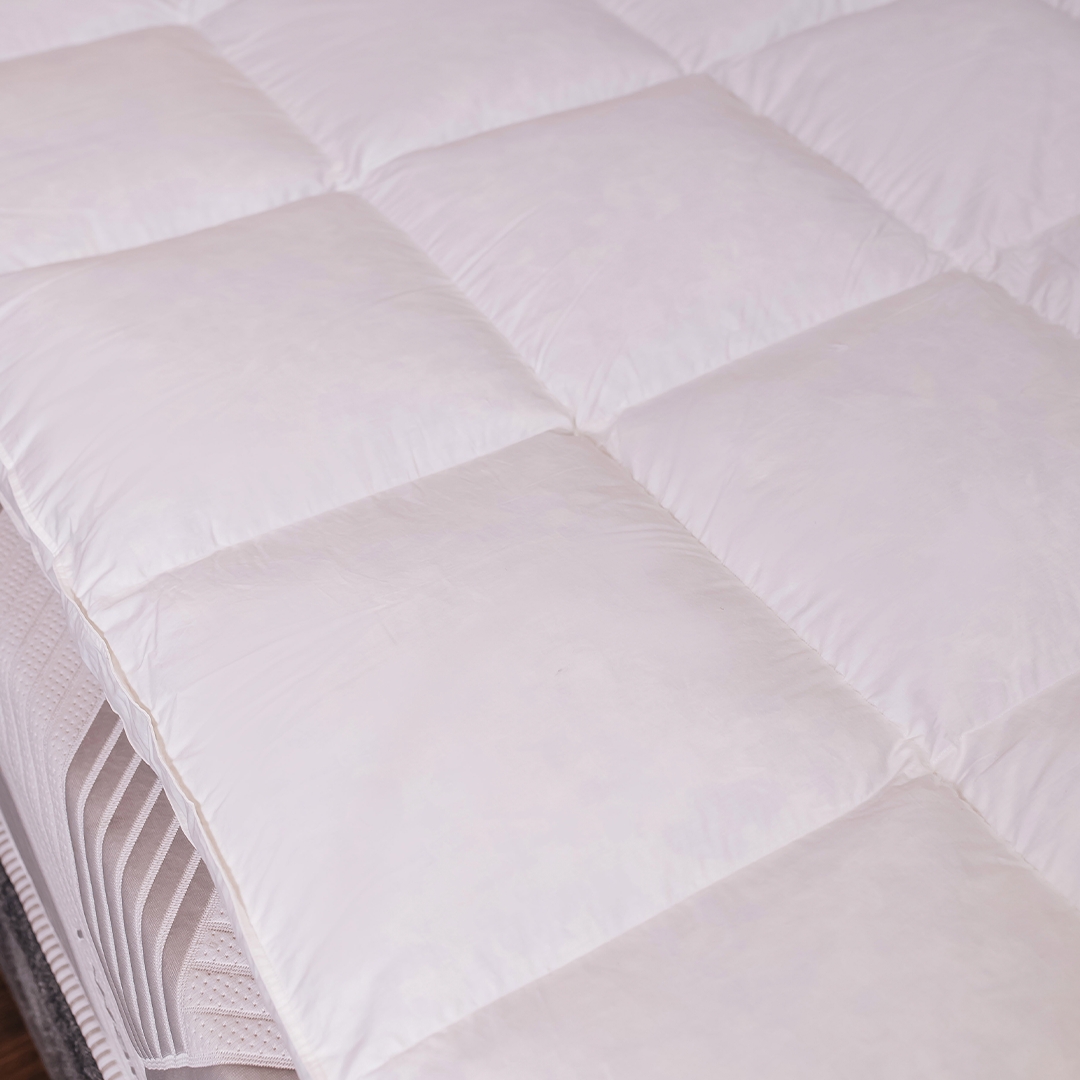 Kit PillowTop Pluma Natural + 2 Travesseiros Snow®