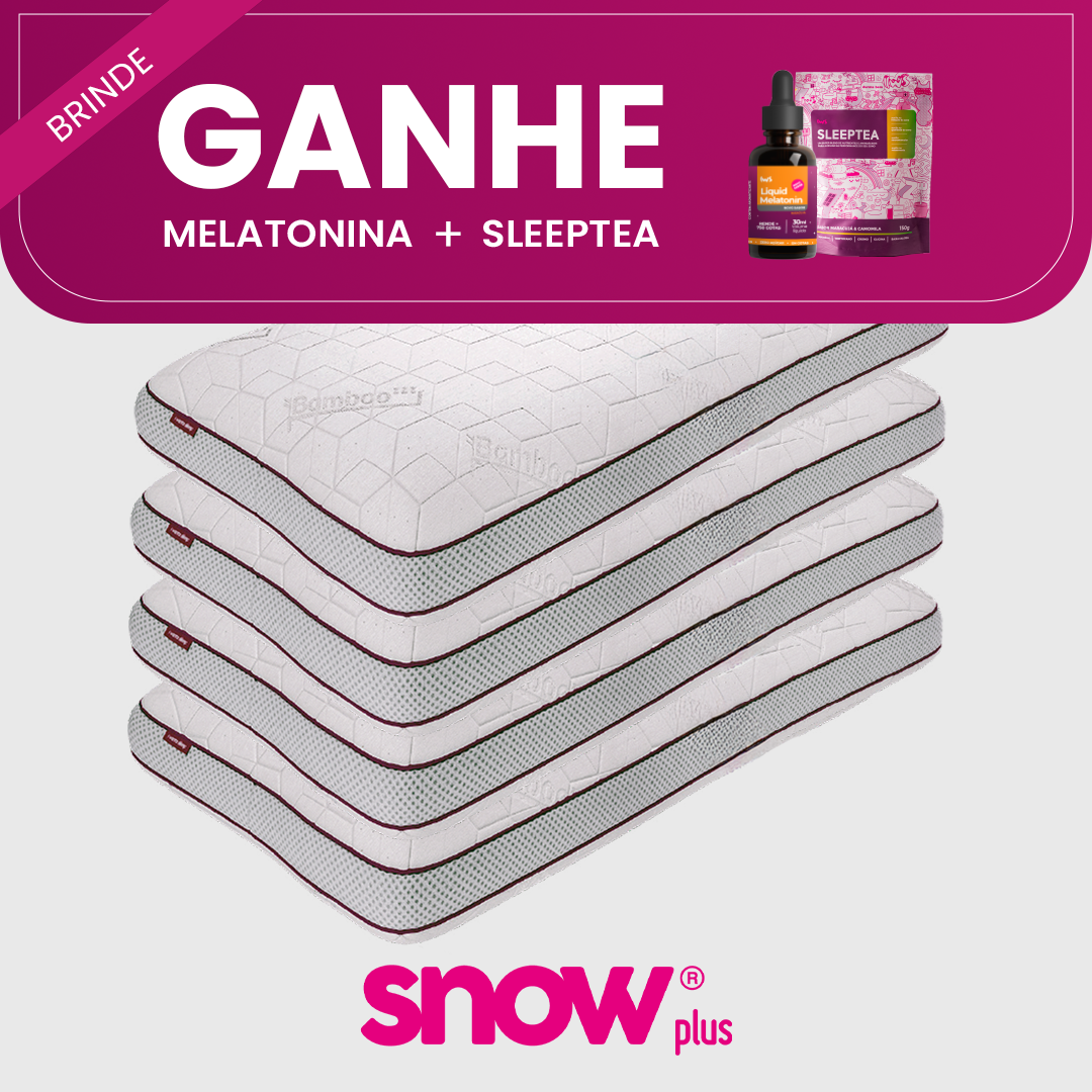 Kit com 4 Travesseiros IWS Snow®