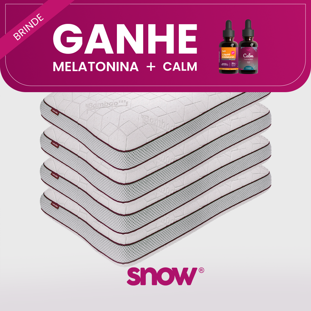 Kit com 4 Travesseiros IWS Snow®