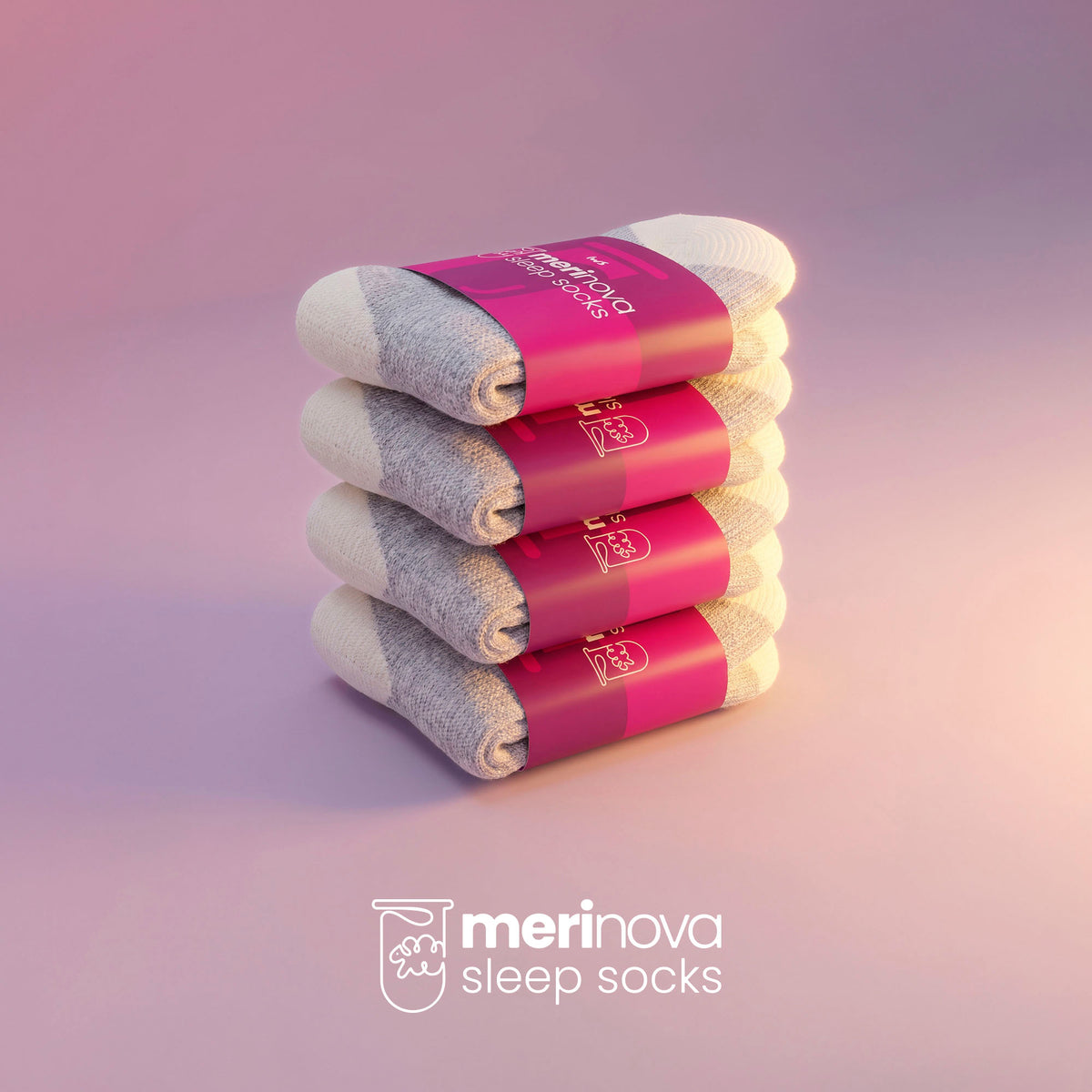 Kit 4x Merinova™ Sleep Socks