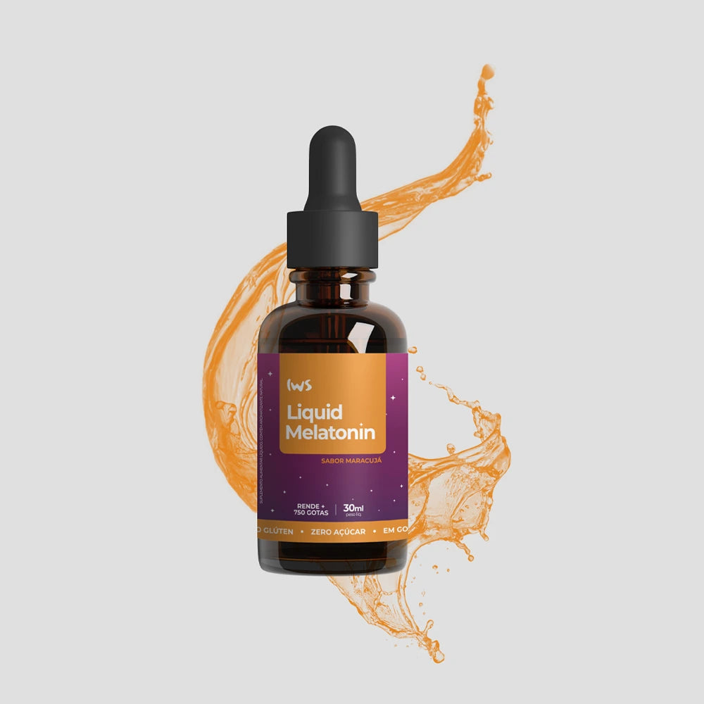 Melatonina Líquida IWS 30ml Maracujá 750 gotas