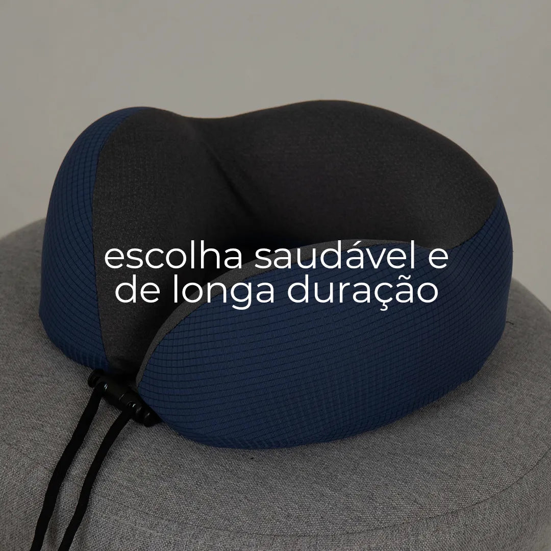 
Imagem do travesseiro de pescoço Travel Pillow U - IWS Off Night da I Wanna Sleep, opção saudável e durável para máximo conforto em viagens.